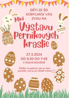 Mini výstava perníkových kraslic 27.3.2024